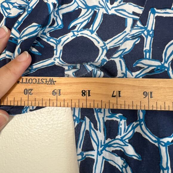 Lilly Pulitzer Hollee High Tide Lucky Bamboo Dress Sz Medium - Picture 9 of 10